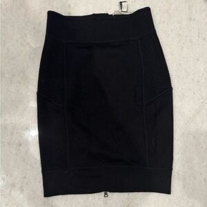 Diane Von Furstenberg Black Pencil Skirt